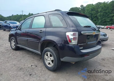 2007 Chevrolet Equinox Ls z USA, uszkodzony, nr VIN 2CNDL13FX76068821